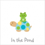 in the pond turtles and frogs theme